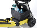 Close Up View Of The Basket Under The FreeRiderUSA Luggie Super Plus 3 Folding Mobility Scooter