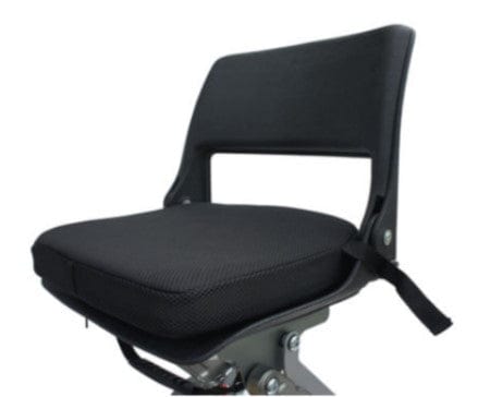 Close Up View Of The Extra Cushion Accessory For The FreeRiderUSA Luggie Super Folding Mobility Scooter