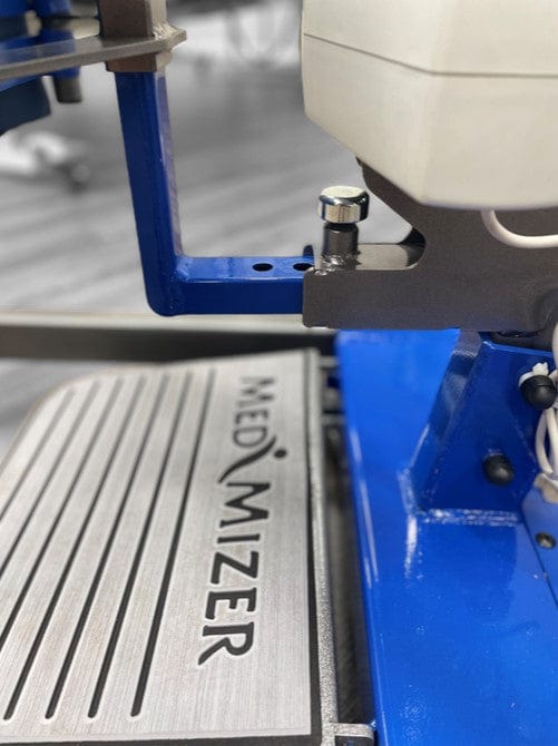 Close Up View Of The Med Mizer MedRiser Sit-to-Stand Lift Welds