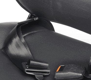 Close Up View Of The Optional Safety Belt Accessory For The AFIKIM Afiscooter S3 Scooter