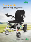 JBH D36 Heavy Duty Folding Electric Wheelchair