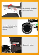 JBH D36 Heavy Duty Folding Electric Wheelchair