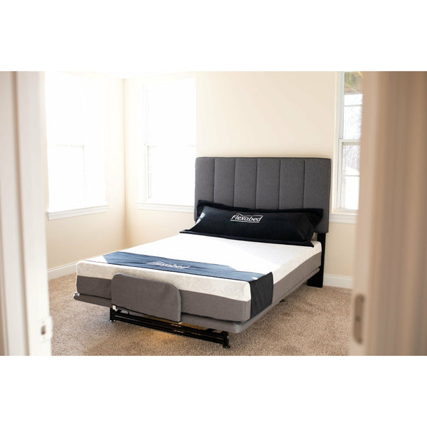 The Flexabed Hi Low Bed Front View With Mattress