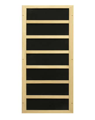 Front Centered View Of The EMF Panel For The Golden Designs Monaco 6-Person Near Zero EMF Far Infrared Indoor Sauna |  GDI-6996-01
