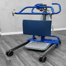 Front View Of The Med Mizer MedRiser Sit-to-Stand Lift In A Clinical Setting