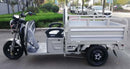 Left Side View Of The PET Electric Cargo Truck Shown In An Outdoor Setting