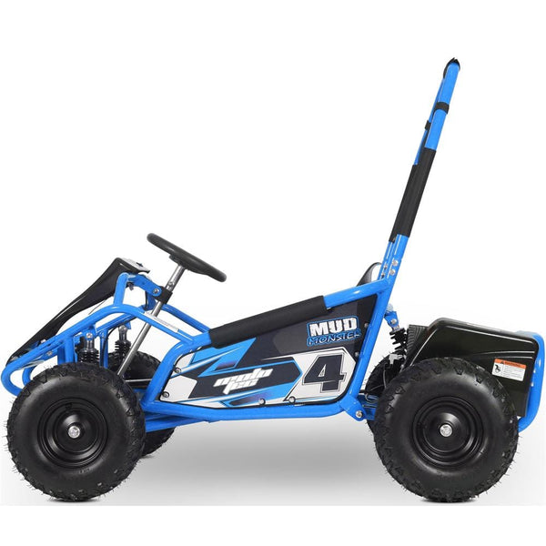 MotoTec Mud Kids Electric 48v 1000w Go Kart Full Suspension