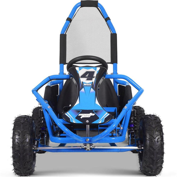 MotoTec Mud Kids Electric 48v 1000w Go Kart Full Suspension