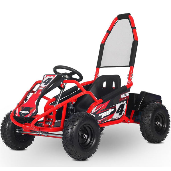 MotoTec Mud Kids Electric 48v 1000w Go Kart Full Suspension