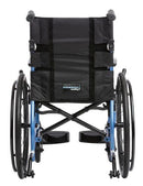 Rear Centered View Of The Strongback 22S Ultra-Lightweight Wheelchair