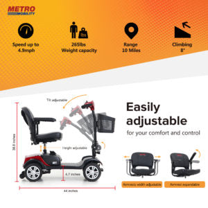 Metro Mobility M1 Portable Scooter