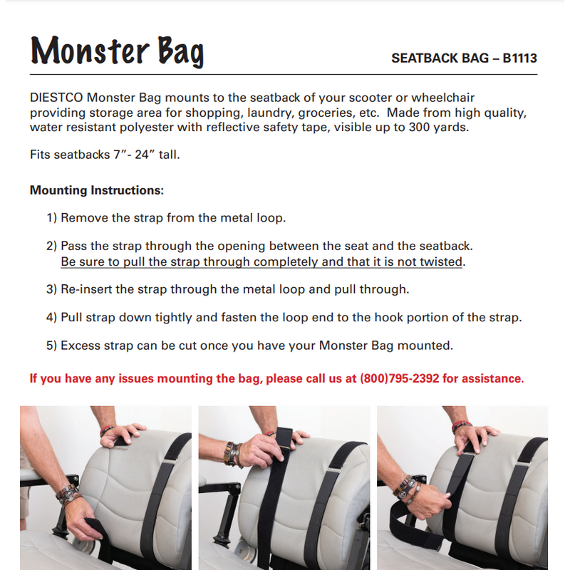 Diestco Monster Bag