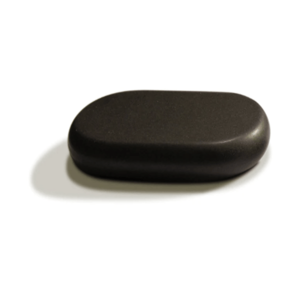 Master Massage Equipment XXL Flat Ovular Basalt Hot Massage Stone 4 Piece Pack 6" X 3.4" X 1.1" Rock