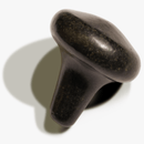 Mushroom Shape Balsalt Hot Massage Stone For Trigger Presser Point 1 Piece(Φ2.5” x 2.5”) By Master Massage Equipment