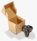 Mushroom Shape Balsalt Hot Massage Stone For Trigger Presser Point 1 Piece(Φ2.5” x 2.5”) By Master Massage Equipment