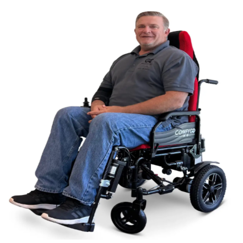 ComfyGo Mobility X9 Electric Automatic Reclining Wheelchair