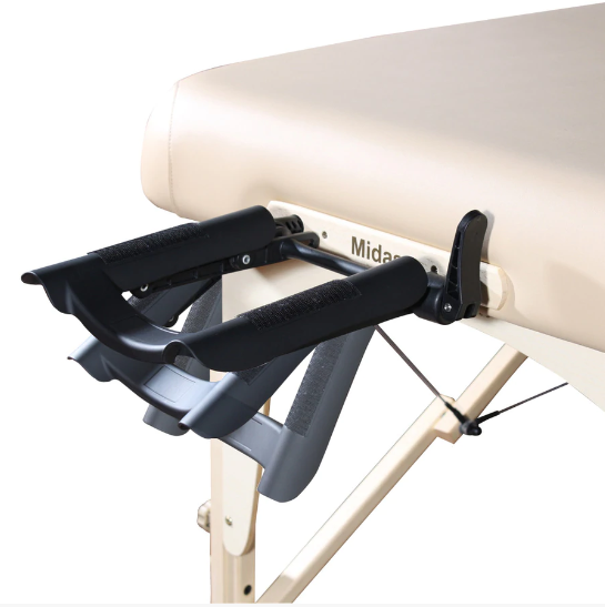 Master Massage Equipment 31" SPAMASTER™ Salon Portable Massage Table Package -Lift-Back Action