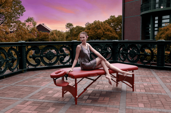 Master Massage Equipment 25" FAIRLANE™ Portable Massage Table Package with Sport Size That's PERFECT For Pros On the Go