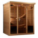 Golden Designs 6-Person Near Zero EMF Far Infrared Indoor Sauna |  GDI-6996-01