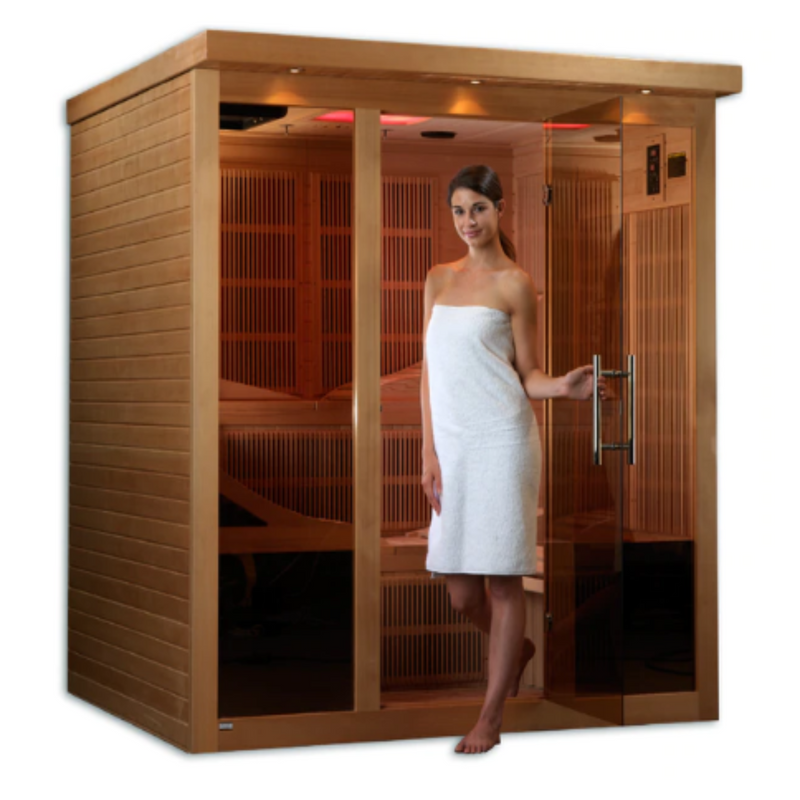 Golden Designs Saunas GDI-6996-01 Near Zero EMF Far Infrared Sauna