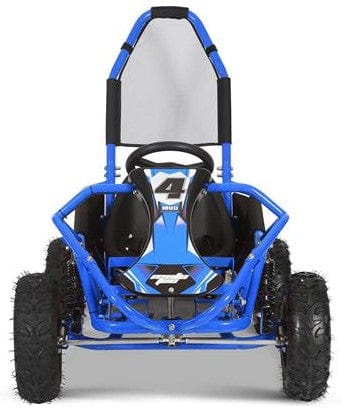 MotoTec Mud Kids Gas Powered 98cc Go Kart Full Suspension