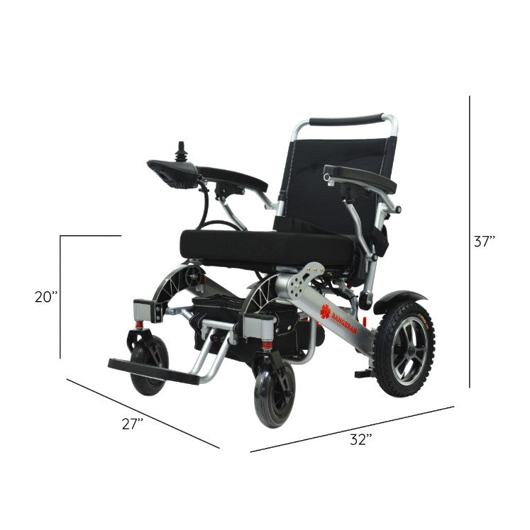 Bangeran Mammoth EX Lightweight Foldable Wheelchair