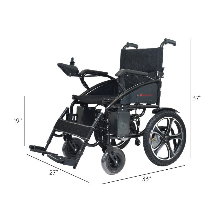 Bangeran Hercules Lite EX Lightweight Foldable Electric Wheelchair