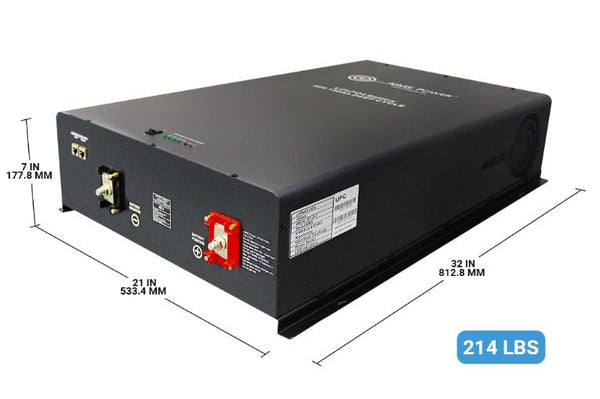 AIMS Power Lithium Battery 24V 400AMP LiFePO4 Industrial Grade