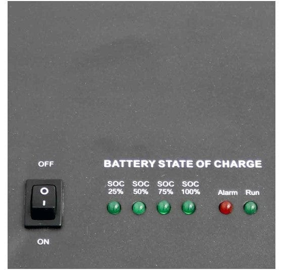 AIMS Power Lithium Battery 24V 400AMP LiFePO4 Industrial Grade