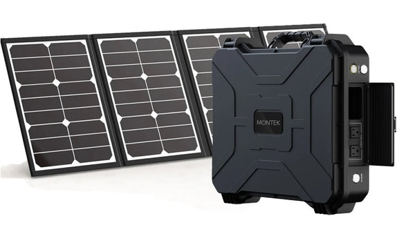 Montek X1000 Solar Generator 1000W With 80W Solar Panel