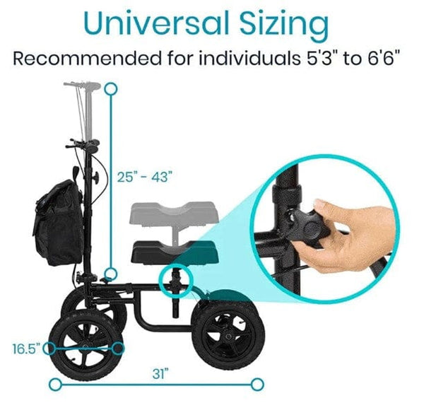Vive Health All-Terrain Knee Walker