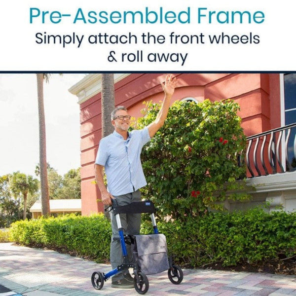 Vive Health Foldable Rollator Series T