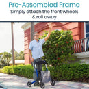 Vive Health Foldable Rollator Series T