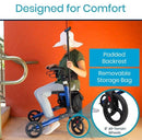 Vive Health Foldable Rollator Series T