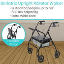Vive Health Bariatric Rollator
