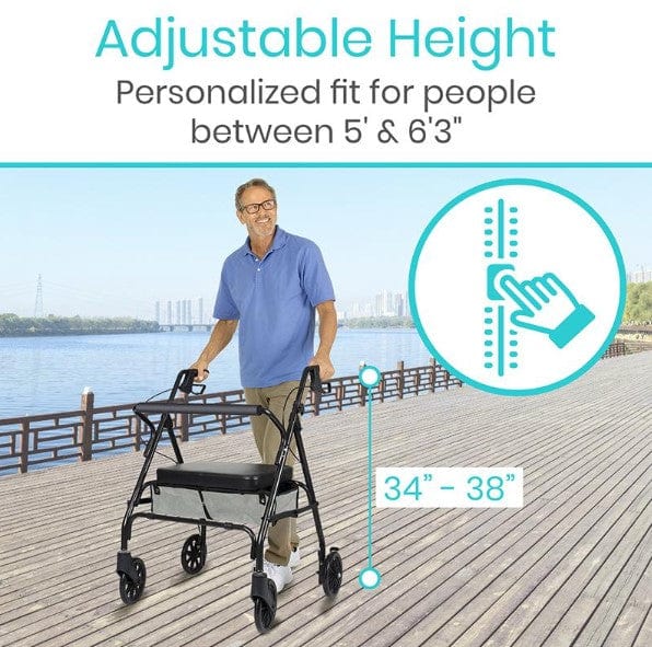 Vive Health Bariatric Rollator
