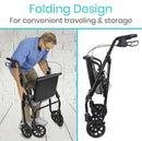 Vive Health Bariatric Rollator