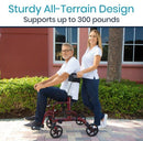Vive Health Wheelchair Rollator