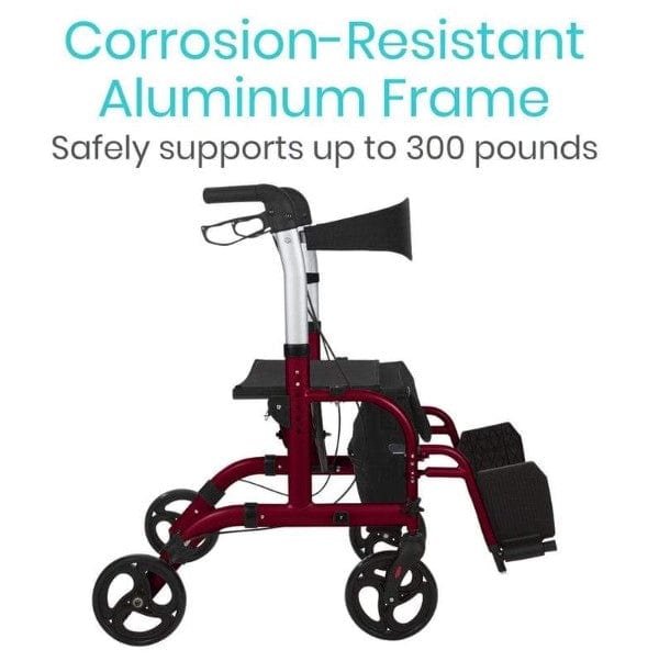 Vive Health Wheelchair Rollator