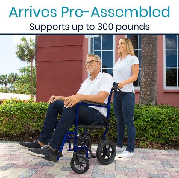 Vive Health Transport Wheelchair
