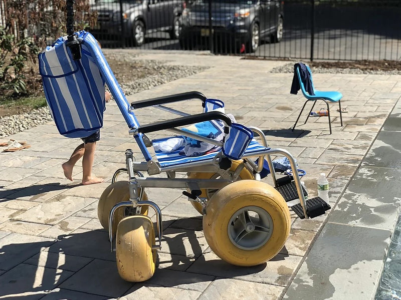 AccessRec TerraWheels All-Terrain Beach Water Wheelchair