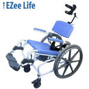 Healthline Model 190-24-4W Aluminum Shower Commode 18″ Seat (New 4 way)