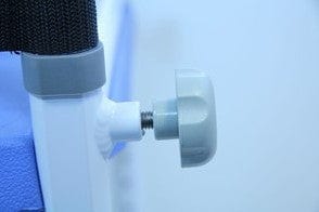 Healthline Model 185 Aluminum Shower Commode Chair 20″ Seat