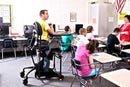 Side View Of The EasyStand Evolv Medium In A Classroom Setting