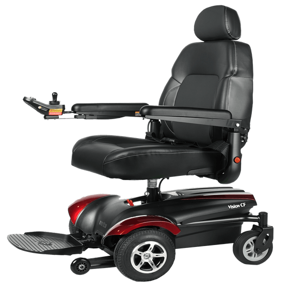 Side View Of The Merits Vision CF Power Chair Picture 2