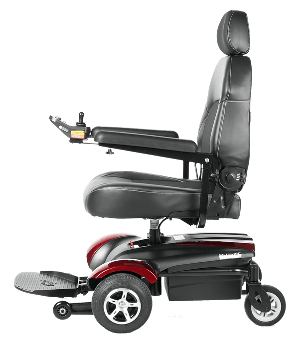 Side View Of The Merits Vision CF Power Chair Picture 3