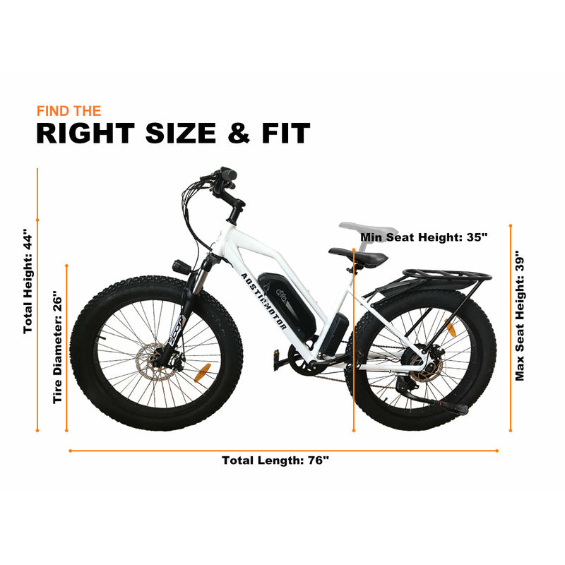 Aostirmotor Unisex City Commuter Ebike S07-G