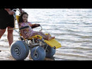 Wheeleez Sandpiper All-Terrain Beach Wheelchair Overview Video