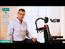 Karman VIP2-TR Tilt-In-Space Transport Wheelchair Headrest, Armrest And Footplate Adjustment Video