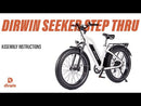 Dirwin Seeker Step-thru Fat Tire Electric Bike